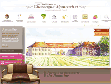 Tablet Screenshot of chateaudechassagnemontrachet.com